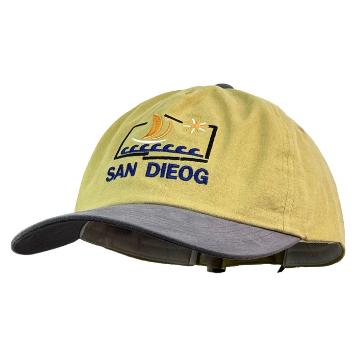 Wholesale Color blocked flat brimmed hat embroidered summer street shading baseball cap duck tongue hat