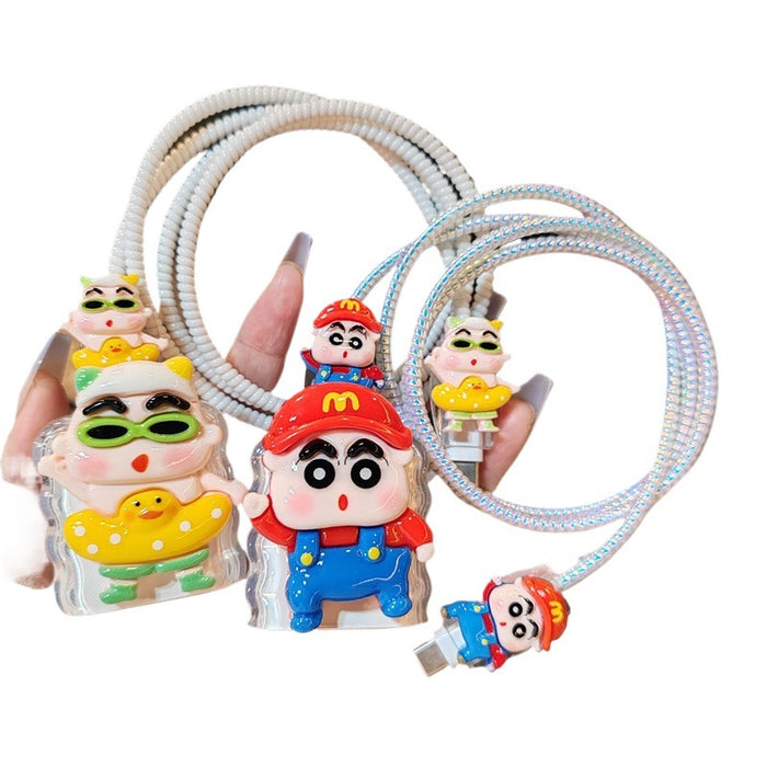 Wholesale Cartoon character charger protective case 20W