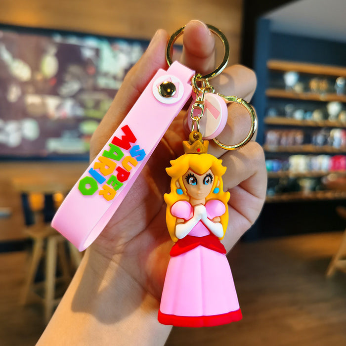 Wholesale Cartoon Doll Silicone Keychain JDC-KC-Tingm224