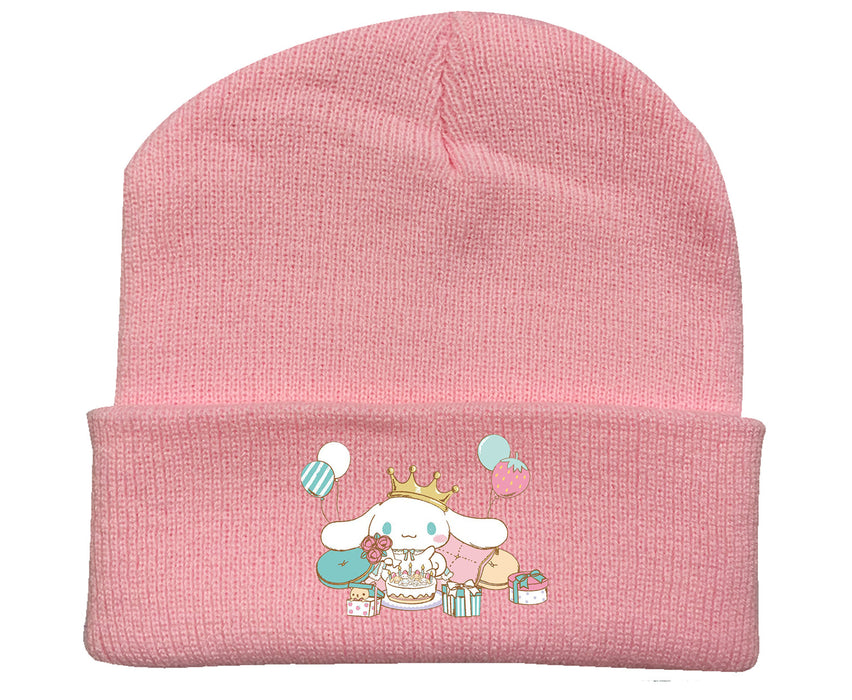 Wholesale  Knitted Hat Pattern Velvet Hat Curled Warm Protection Hat