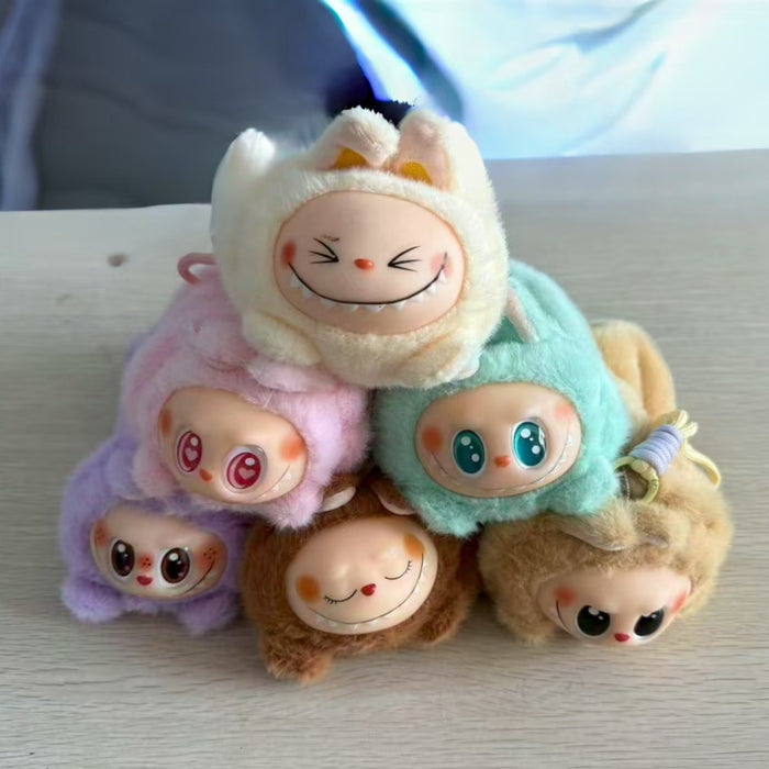 Wholesale Vinyl Pencil Case Creative Toys Plush Lanyard Pencil Case Student Doll Doll Gift