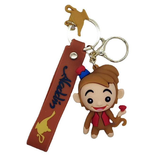 Wholesale cartoon  lamp doll key chain pendant bag car key chain accessories gift