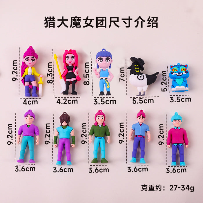 Wholesale Kpop Cartoon Anime Backpack Accessories Keychain