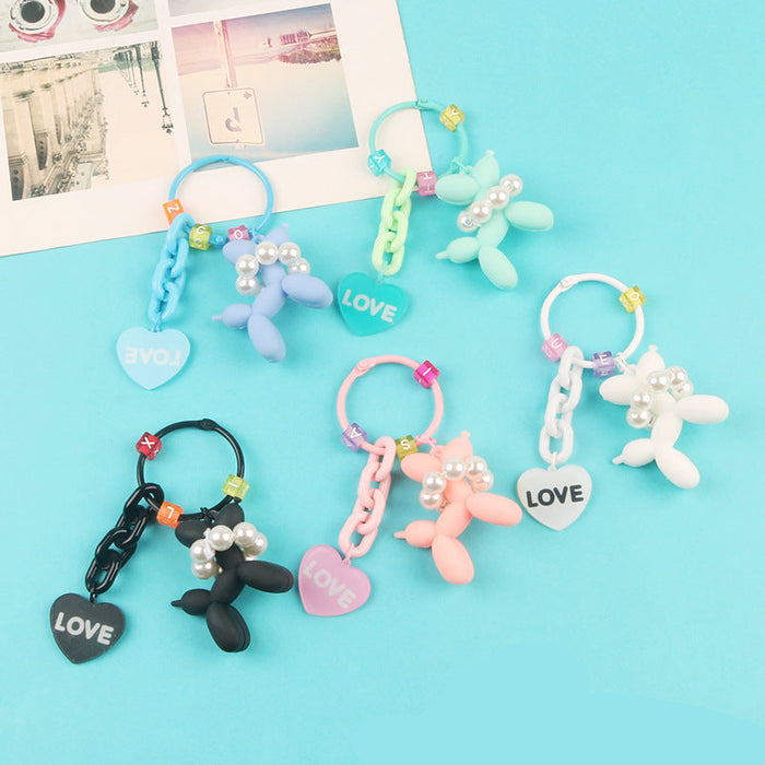 Wholesale  Car Keychain Pendant  Opening Ring Chain Love Accessories  Women's Bag Decoration