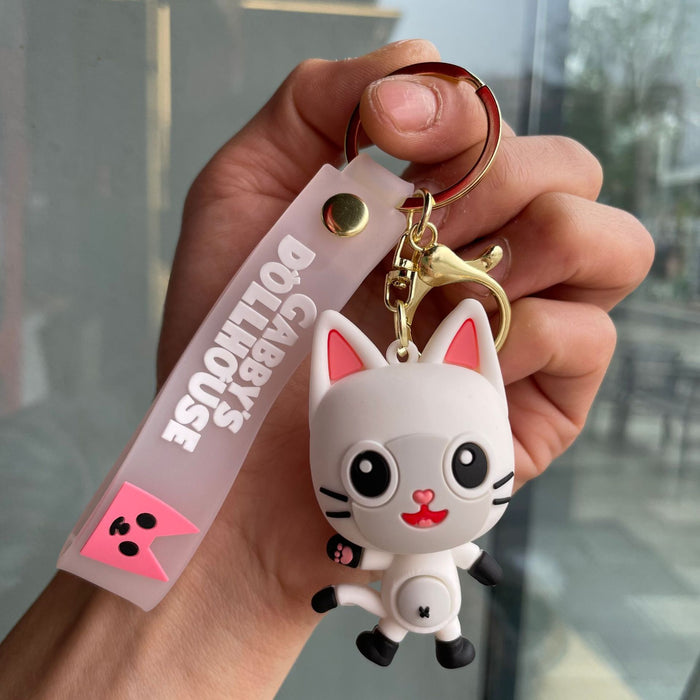 Wholesale House keychain cartoon figurine backpack pendant decoration small gift wholesale