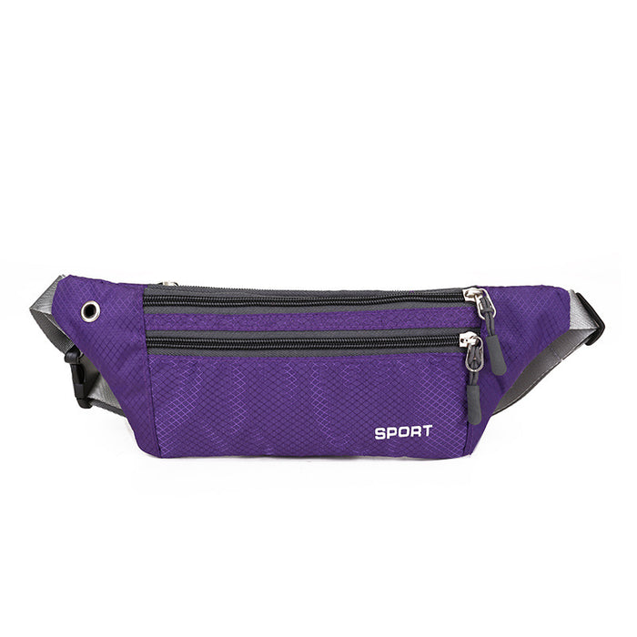 Wholesale Waist bag, mobile phone bag, outdoor stall bag, waterproof running chest bag, multifunctional anti-theft coin purse