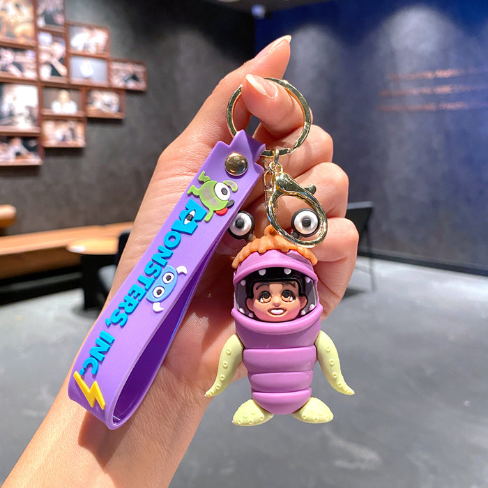 Wholesale Long-haired Monocular Chameleon Key Chain