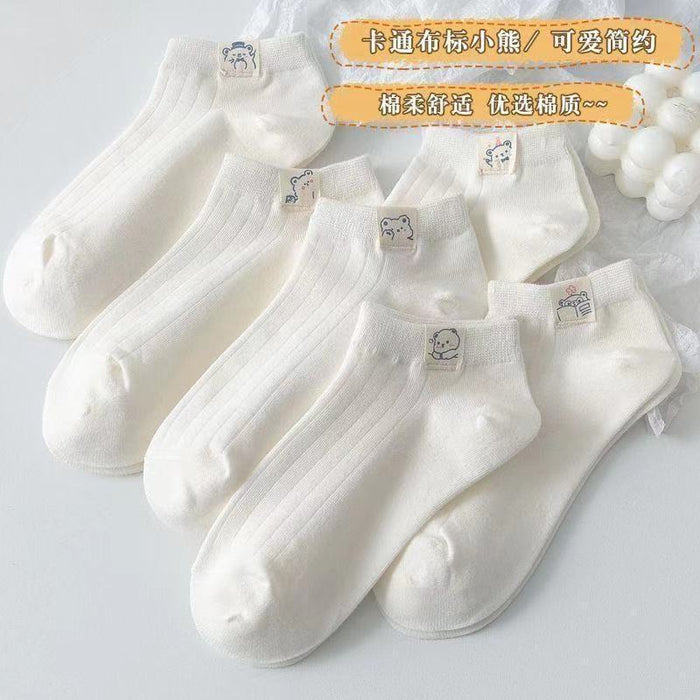 Wholesale Breathable fabric standard socks, cute cartoon boat socks