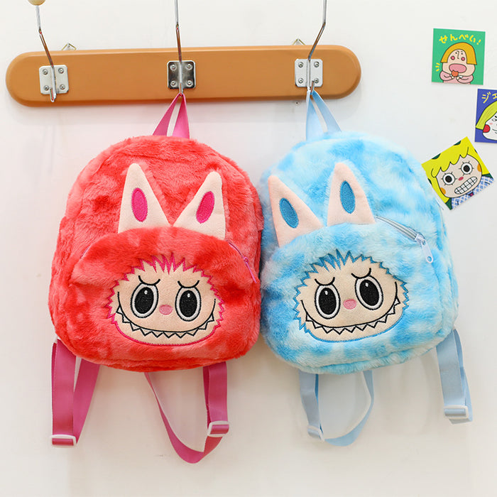 Wholesale Plush Children' s Cartoon Backpack Kindergarten School Bag