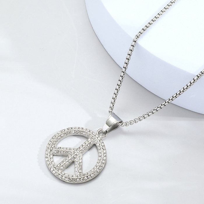 Wholesale Diamond Pendant Men's Necklace JDC-NE-ChengHan016