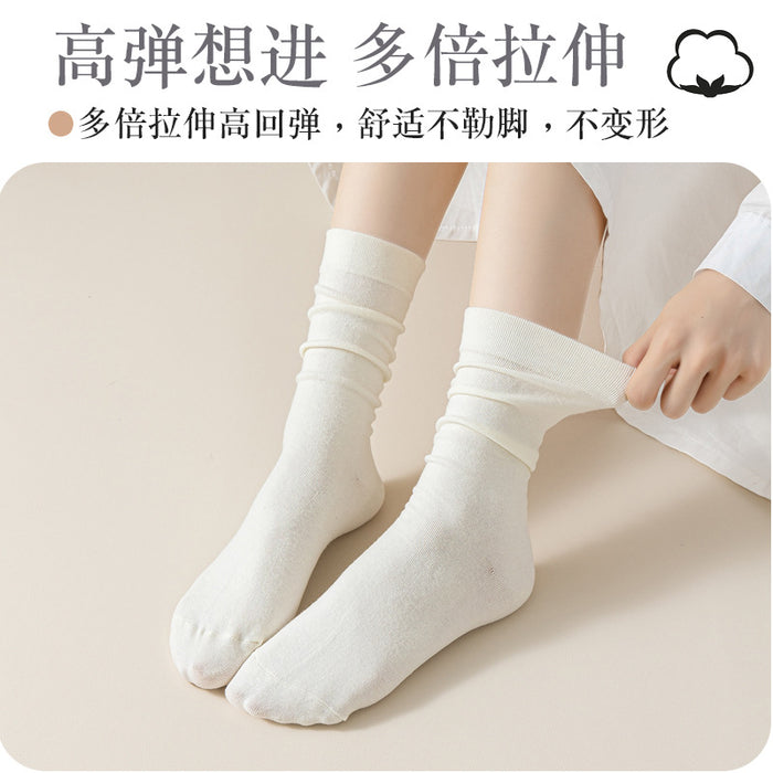 Wholesale Socks, all cotton boneless socks, pure cotton pile socks, confinement socks, mid tube socks