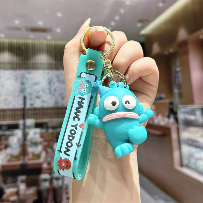 Wholesale Cartoon Silicone Doll Keychain JDC-KC-HaoXi017