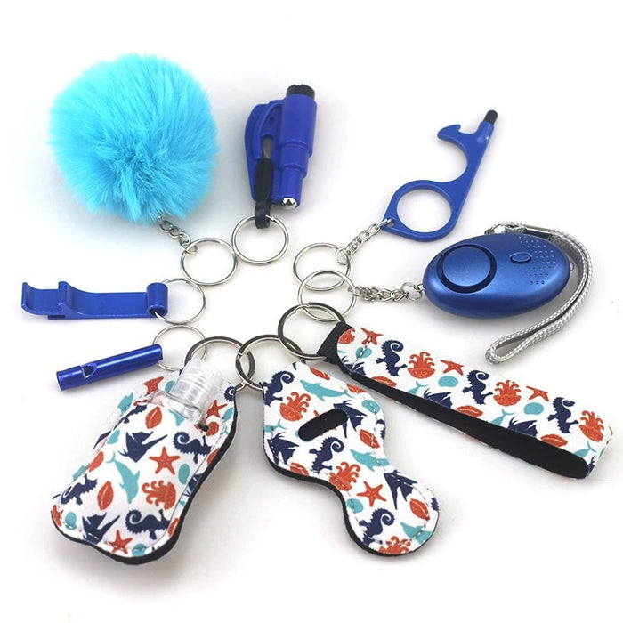 Wholesale Multifunctional Keychain 10-piece Set JDC-KC-TouMS019