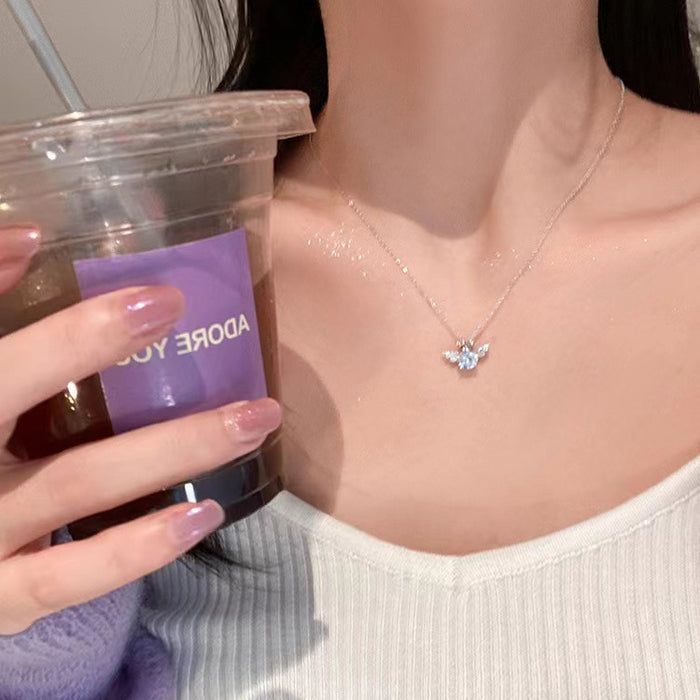 Wholesale Necklace light luxury niche pendant creative collarbone chain temperament versatile