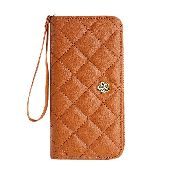 Wholesale Light Luxury Fresh Fragrant Women's Wrist Bag Wallet Women's Multi Card Women's Mobile Phone Bag JDC-WT-XQ002