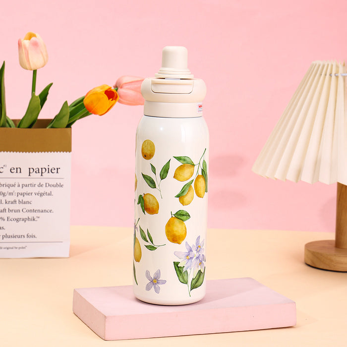 Wholesale Cartoon cute monster rusty steel cartoon drinking water cup