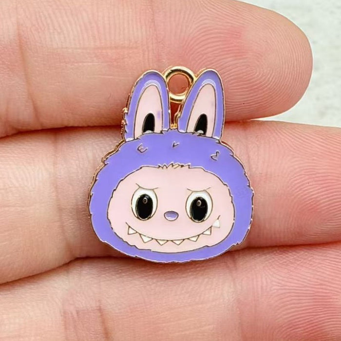 Wholesale 10pcs Little Rabbit Accessories: Earrings and Keychain Pendant