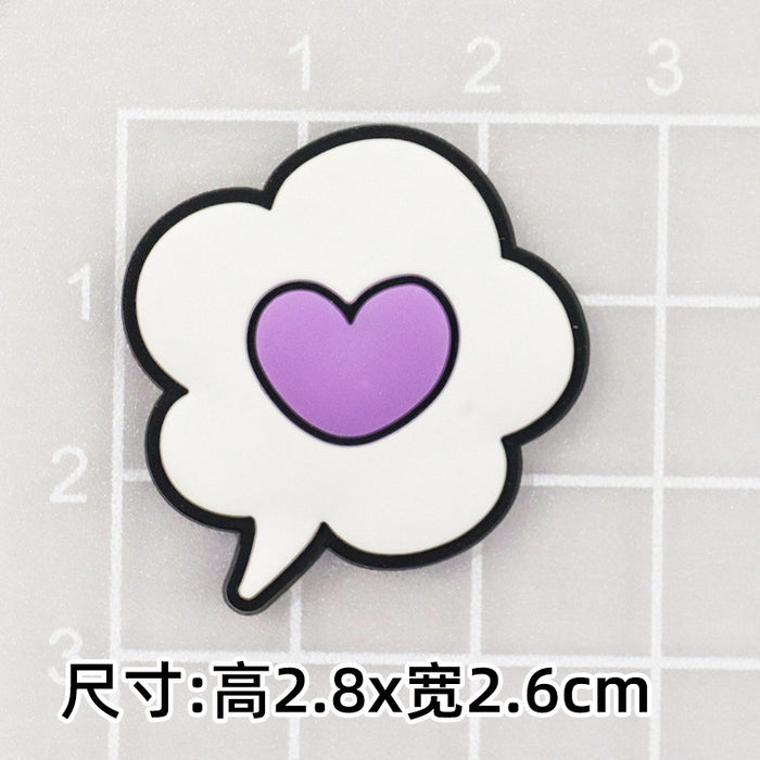 Wholesale 5pcs Cartoon Jewelry Accessories Mobile Phone Case Water Cup Cotton Slippers iPad Set Decorative Patch