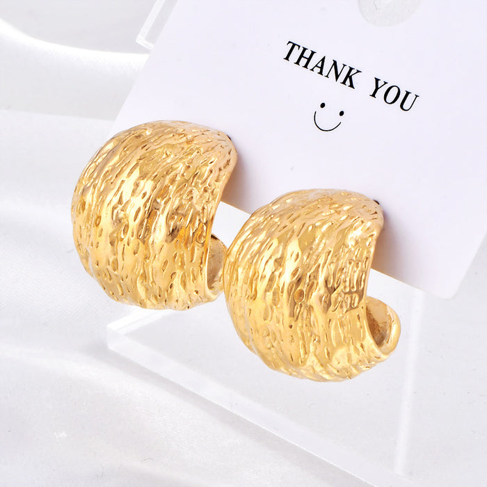 Wholesale Fashion C-Shaped Earrings,  Sophisticated and Elegant Ear Accessories