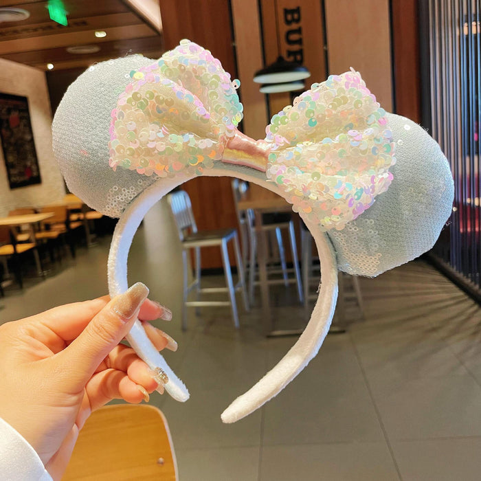 Wholesale hair accessories face wash cute funny mermaid cartoon headband headdress