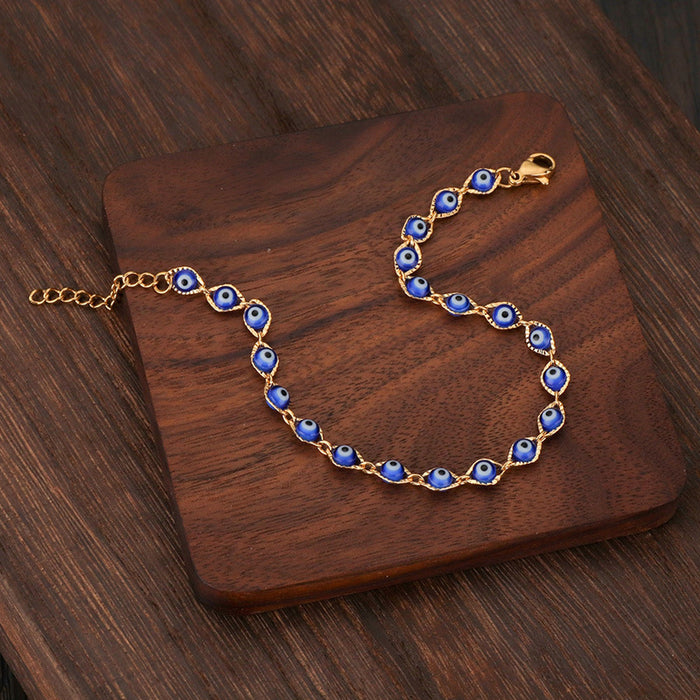 Wholesale Devil Eye element bead bracelet