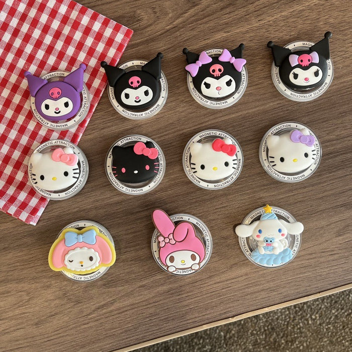 Wholesale Silicone magnetic airbag support Phone stand