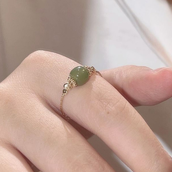 Wholesale The design of the ring is niche, light luxury, retro and open mouth bracelet