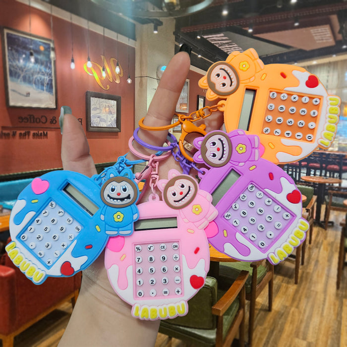 Wholesale Cartoon Doll Functional Luminous Cloth Creative Cartoon Cute Keychain Bag Pendant Keychain Car Buckle