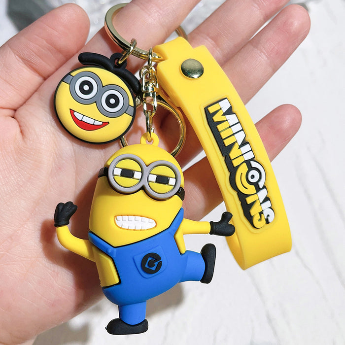 Wholesale Cartoon Silicone Doll Keychain JDC-KC-QiChao043