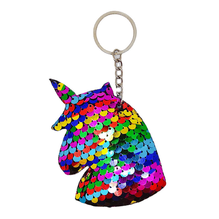 Wholesale Reflective glitter keychain pendant, bag decoration