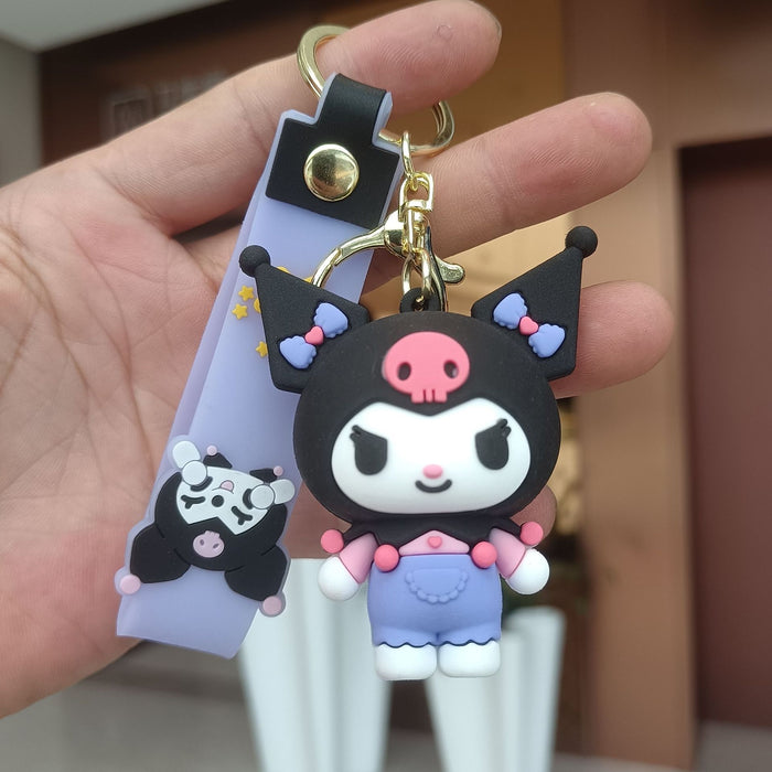 Wholesale PVC Cartoon Doll Keychain JDC-KC-KuangK021