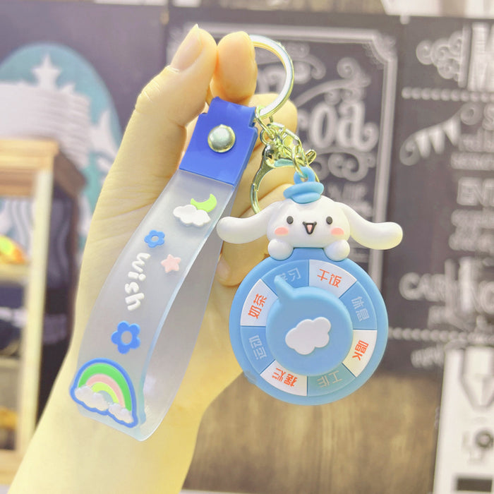 Wholesale  Creative  Keychain Pendant Couple Cartoon Hanging Doll Key Chain Doll