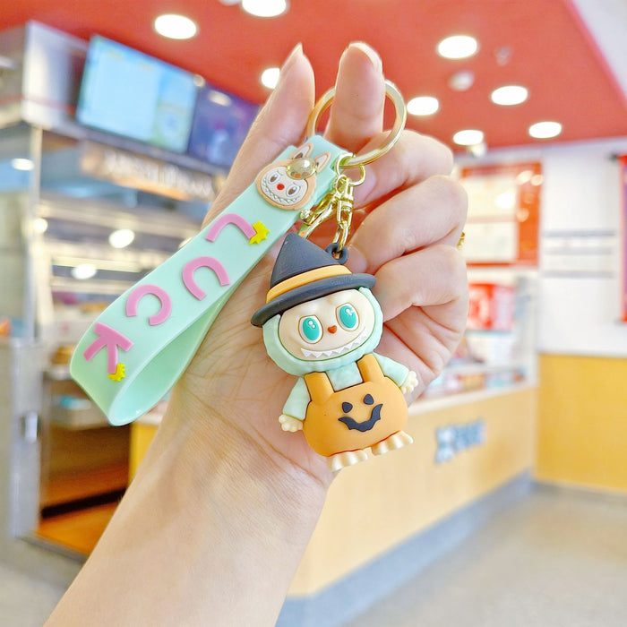 Wholesale Dressing Plush Key Pendant Cute Stereo Doll Car Key Chain