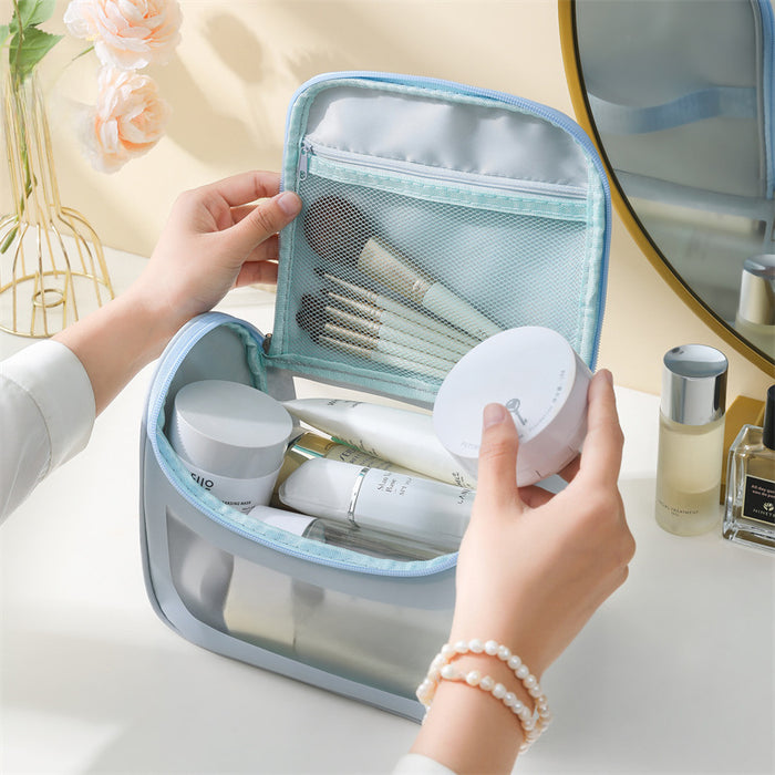 Wholesale Cosmetic bag large capacity cosmetic storage bag portable waterproof toiletry bag