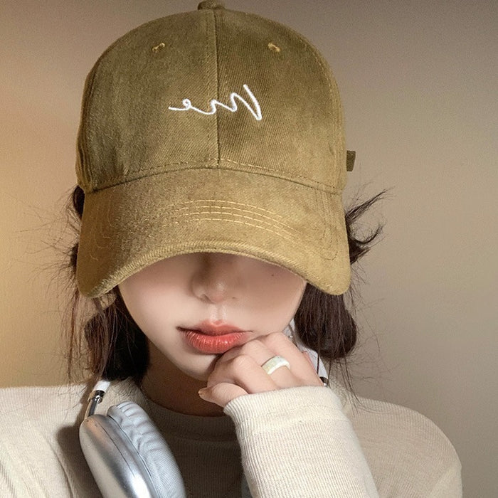 Wholesale Big Head Baseball Cap Children's Letter Embroidered Cap