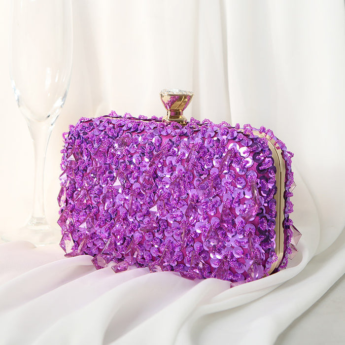 Wholesale Fashion Hot Item Pure Handmade Bead Handbag Socialite Dress Dinner Bag Women's Banquet Evening Bag JDC-HB-MM009