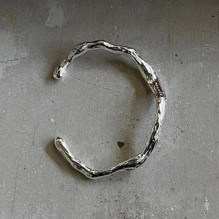Wholesale Copper Silver Plated Irregular Bracelets JDC-BT-JunM005