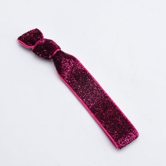 Wholesale Sequin Knotted Hair Tie JDC-HS-CaiS001