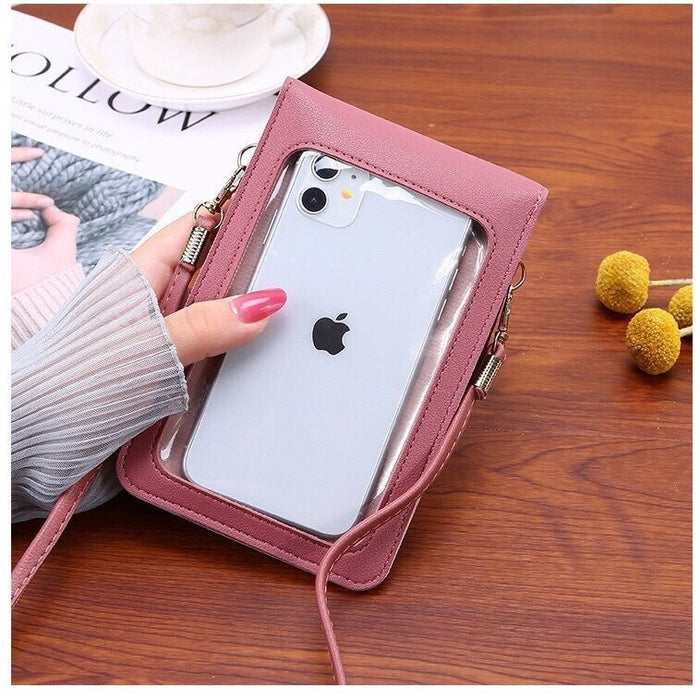 Wholesale Handbag Women's Shoulder Bag Fashionable Contrasting Color Vertical Mobile Phone Bag Women's Crossbody Bag JDC-SD-PC001