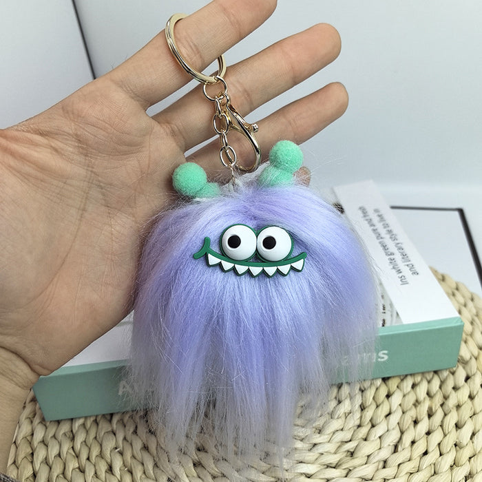 Wholesale Cartoon keychain, stuffed toy bag, pendant, plush doll ornament