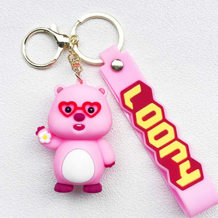 Wholesale PVC Cartoon Doll Keychain JDC-KC-WuYi281