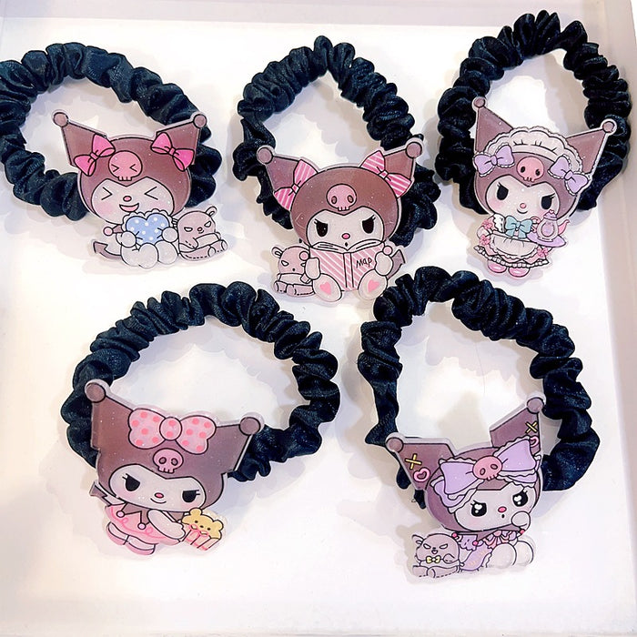 Wholesale 10pcs Hairpin Headwear Cute Cartoon Hairpin Children' s Hair Accessories Girls'  Hair Ring Rubber