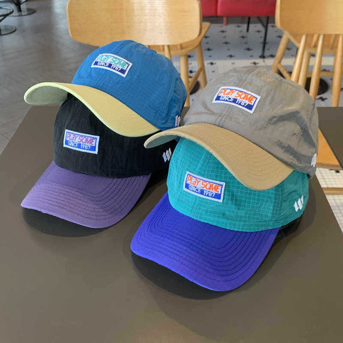 Wholesale Waterproof Quick-Dry Baseball Cap for Women Breathable Sun Protection Cap Trendy