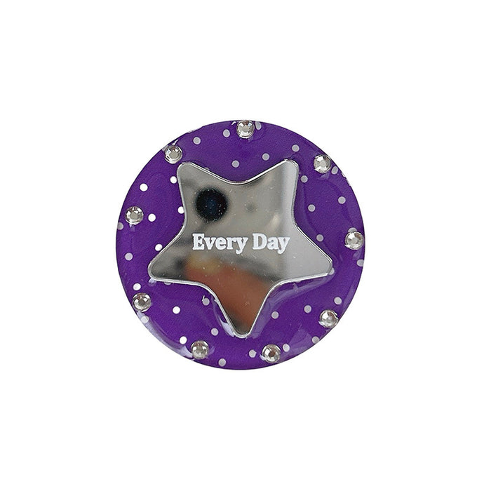 Wholesale Acrylic Rhinestone Star Mirror Phone Grip Stand