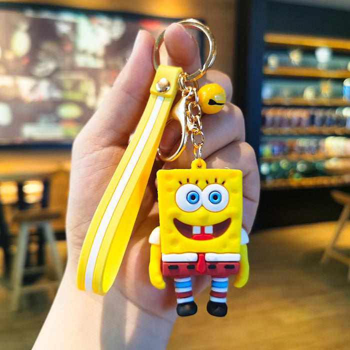 Wholesale Cartoon Doll Silicone Keychain JDC-KC-Tingm220