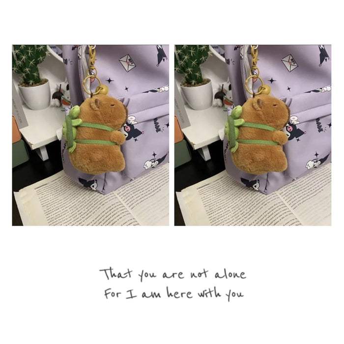 Wholesale Capybara Doll Bag Pendant Schoolbag Student Gift Gift Hanging Cute Plush