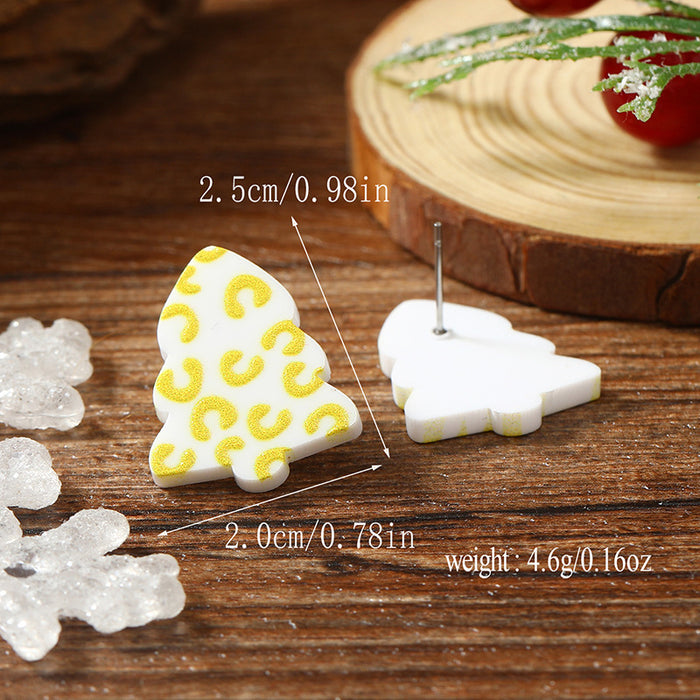 Wholesale Light luxury Christmas earrings earrings for women,  design sense niche fashion earrings