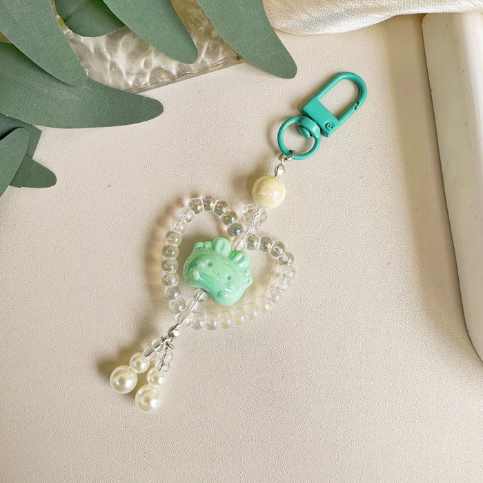 Wholesale Hat Rabbit Pearl Keychain Crossbody Bag Pendant Bag Hanging Gifts