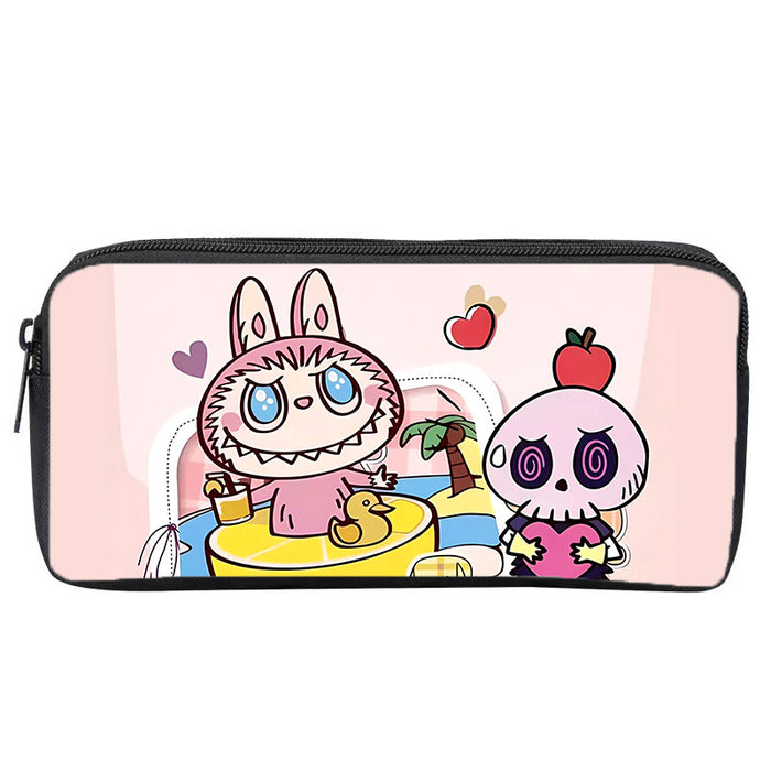 Wholesale Pencil Bag Student Stationery Bag Cartoon Printed Pencil Bag Single Layer Pencil Bag Large Capacity
