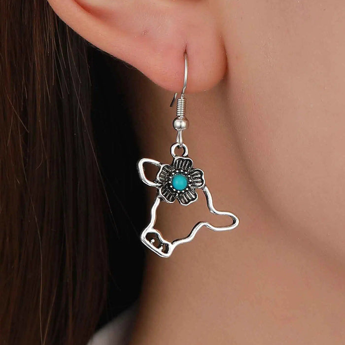 Wholesale retro national style earrings